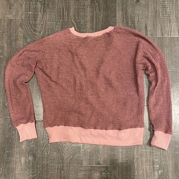 Tobi waffle knit sweater size large - Picture 2 of 3